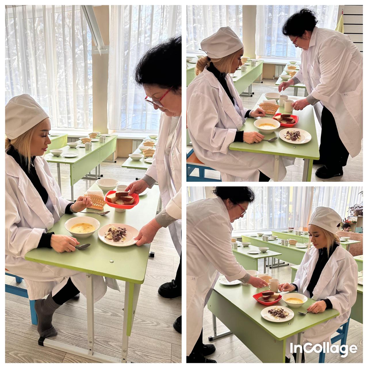 Бүгінгі ас мәзірінің дәмін көру сәті “Бәйшешек” мектепалды тобының тәрбиеленушісі Оралхан Алдиярдың анасы